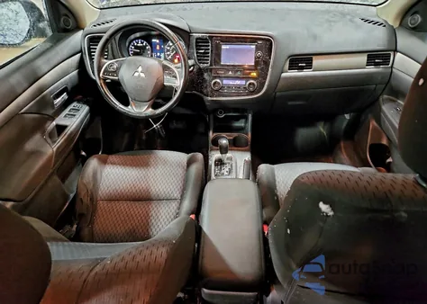 2014 Mitsubishi Outlander Se from USA, damaged, VIN JA4AZ3A37EZ002376